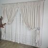 5M Checkmate Fawn with Linen voil